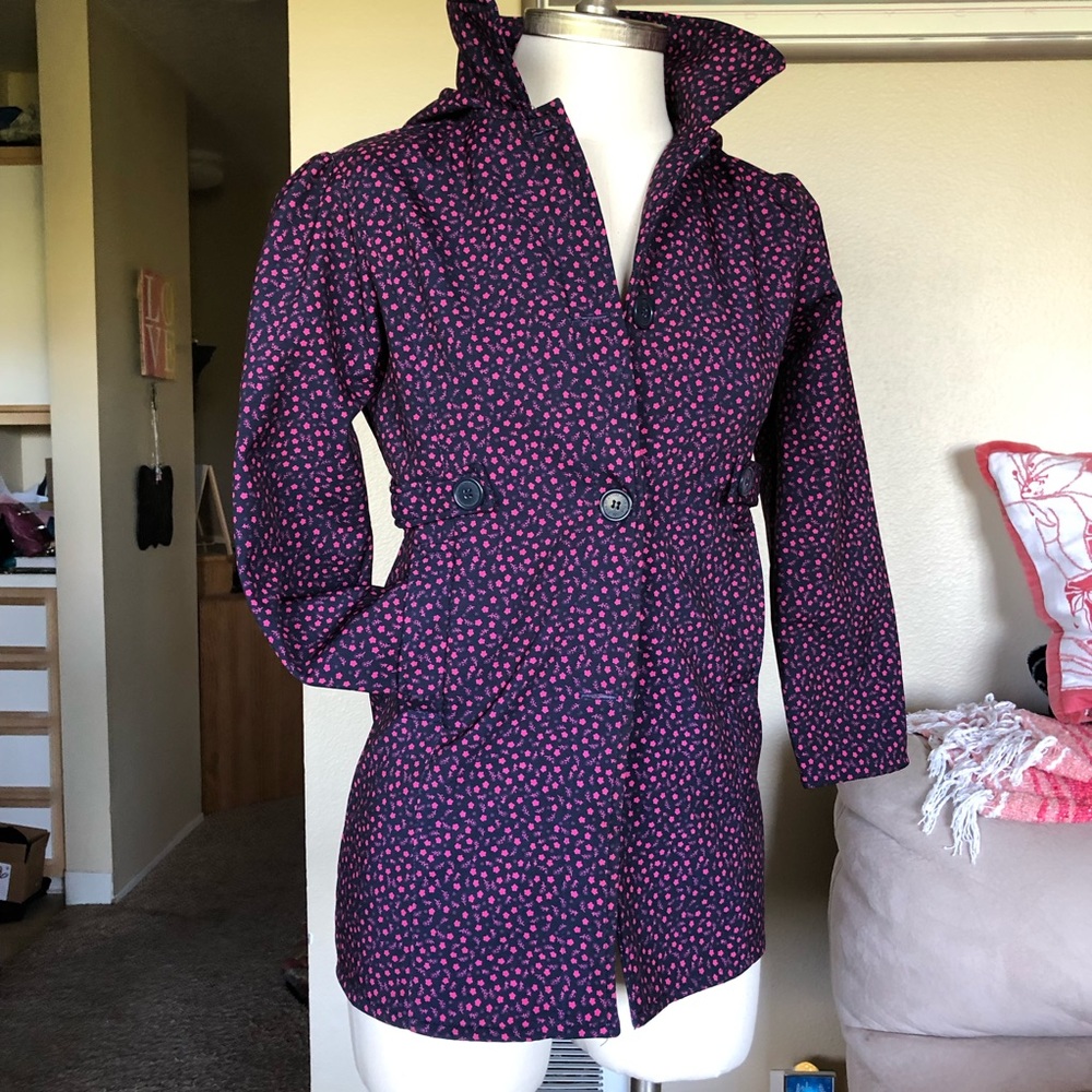 Cute Girls jacket by Pink Platinum pink star 10/12